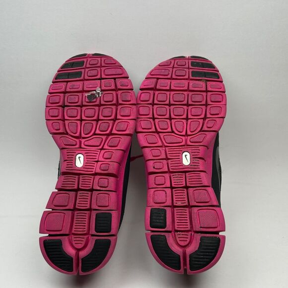 Nike Free Run 616698-001 Pre Owned Girls Size 4Y, Color Pink - Picture 7 of 10